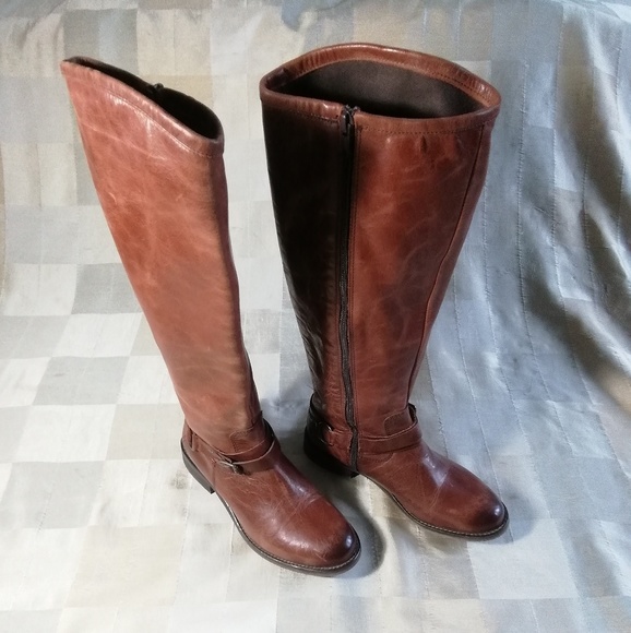 Hinge from Nordstrom brown boots size 6.5 - Picture 1 of 10